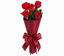 Букет 5 Красных роз Эдлесс Лав в Еманжелинске