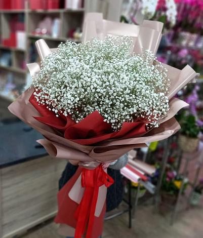 Букет цветов из: Гипсофила в Еманжелинске
