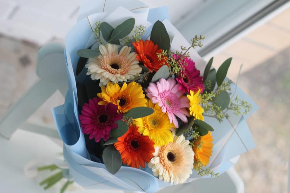 Букет цветов из: Герберы в Еманжелинске