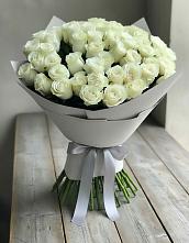 Букет 35 Белых роз в Еманжелинске