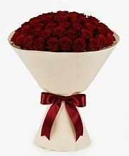 Букет 101 Бордовая роза Блэк Бакарра в Еманжелинске