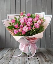 Букет Розовый кустик в Еманжелинске