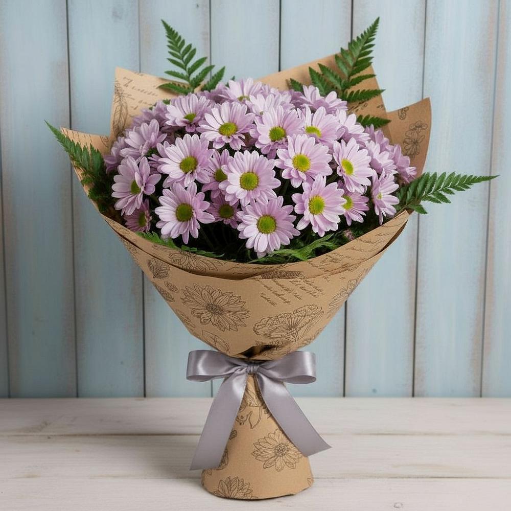 Букет цветов из: Хризантемы в Еманжелинске