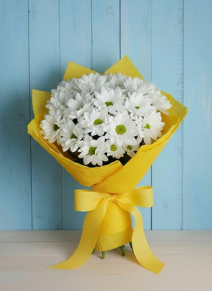 Букет цветов из: Хризантемы в Еманжелинске