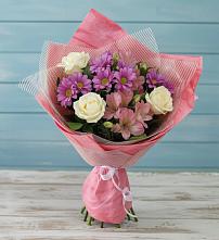 Букет цветов из:  Герберы в Еманжелинске