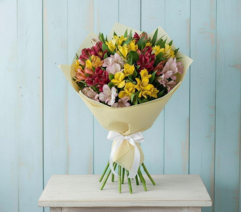 Букет цветов из: Альстромерии в Еманжелинске