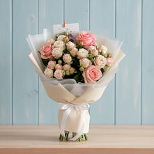 Букет цветов из:  Розы в Еманжелинске