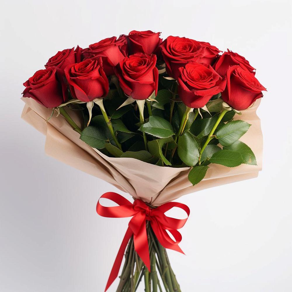 Букет 11 Красных роз Эдлесс Лав в Еманжелинске