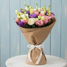 Букет цветов из:  Лизиантусы в Еманжелинске