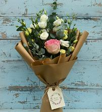 Букет цветов из:  Розы и Лизиантусы #REPLACE_PRED# Еманжелинске